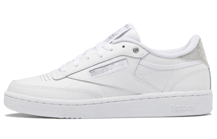 

Кроссовки Club C Women's Reebok 85 'White Silver Metallic Women's