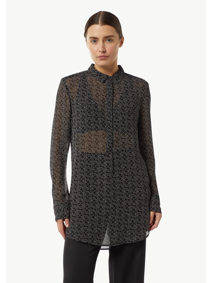 

Блуза comma Bluse langarm, черный