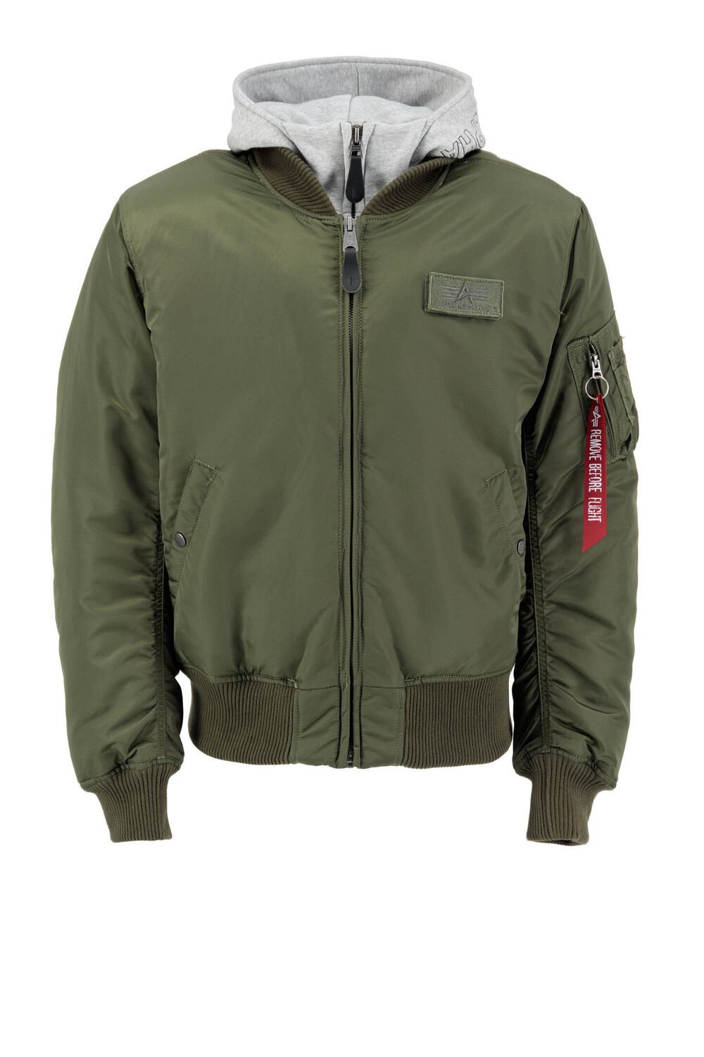 

Куртка-Бомбер "ma-1 d-tec" Alpha Industries, зеленый