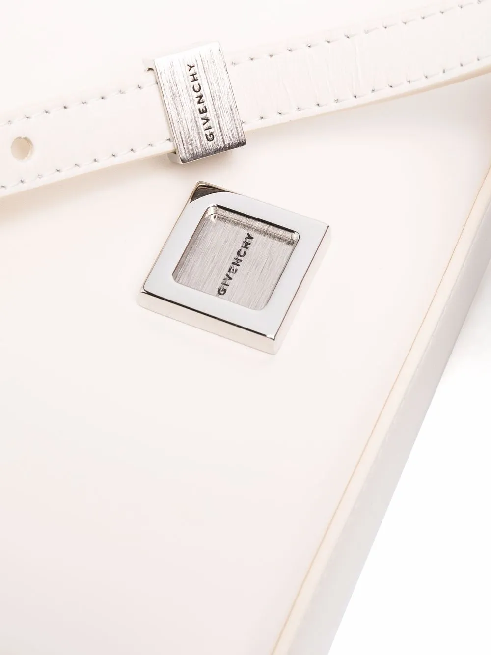 Маленькая каркасная сумка с логотипом 4G Givenchy, нейтральный — фото 4