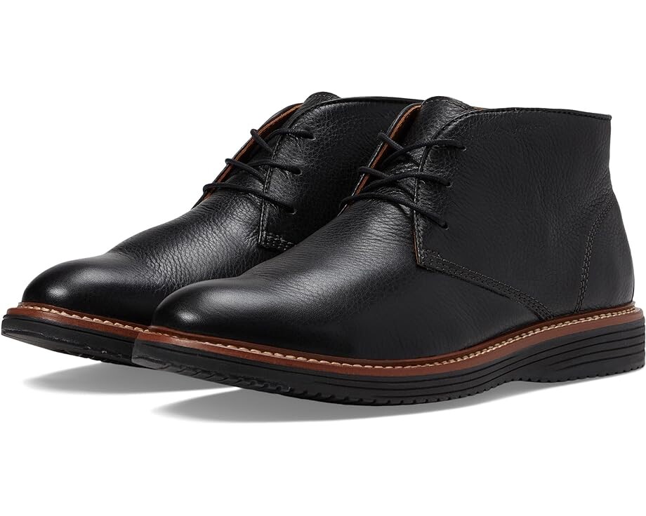 

Ботинки Johnston & Murphy Upton Chukka, цвет Black Full Grain