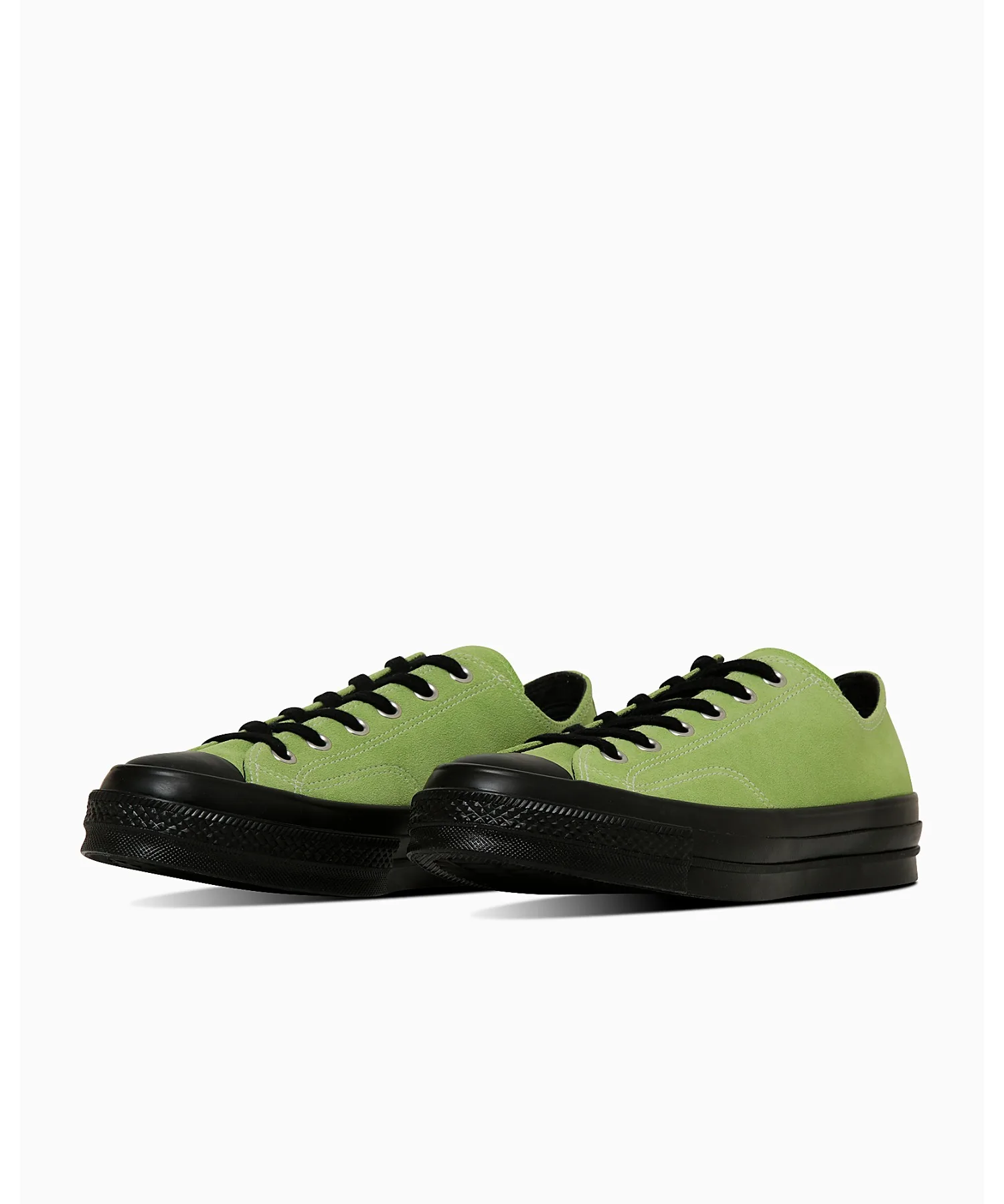 Мужские кроссовки из замши ALL STAR LGCY SU OX CONVERSE ALL STAR лаймовые — фото 3