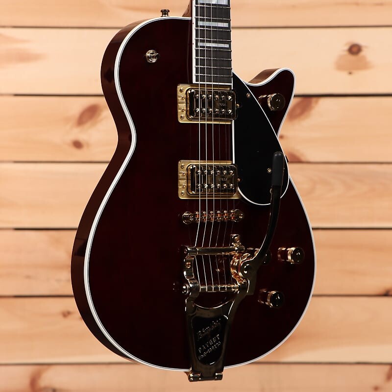 

Электрогитара Gretsch G6228TG Players Edition Jet BT with Bigsby - Walnut Stain - JT21093864 - PLEK'd