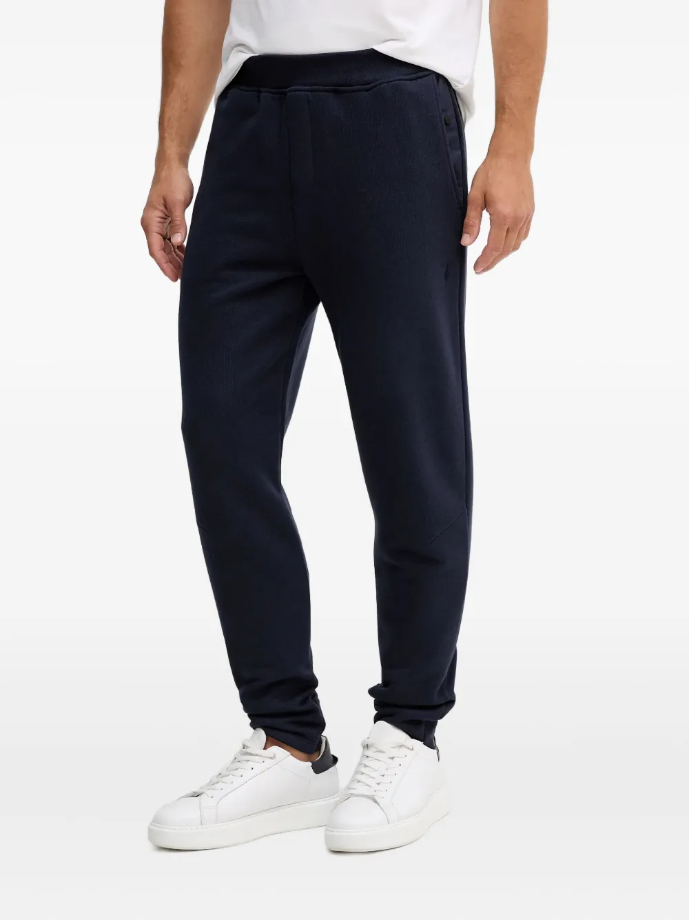

Брюки с эластичными манжетами Trussardi, синий