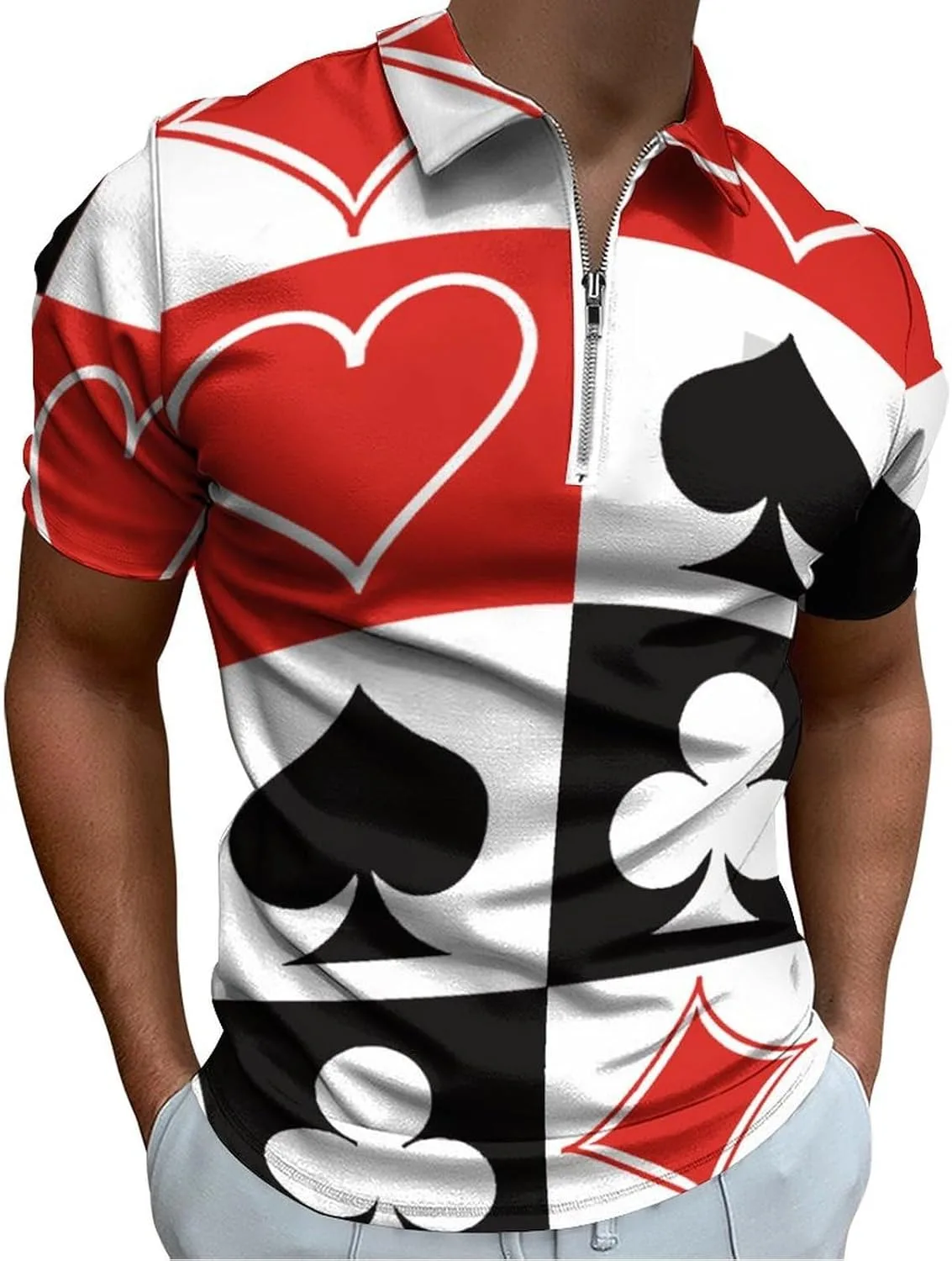 

Мужская поло с коротким рукавом Moisture Wicking для гольфа PPIKTC