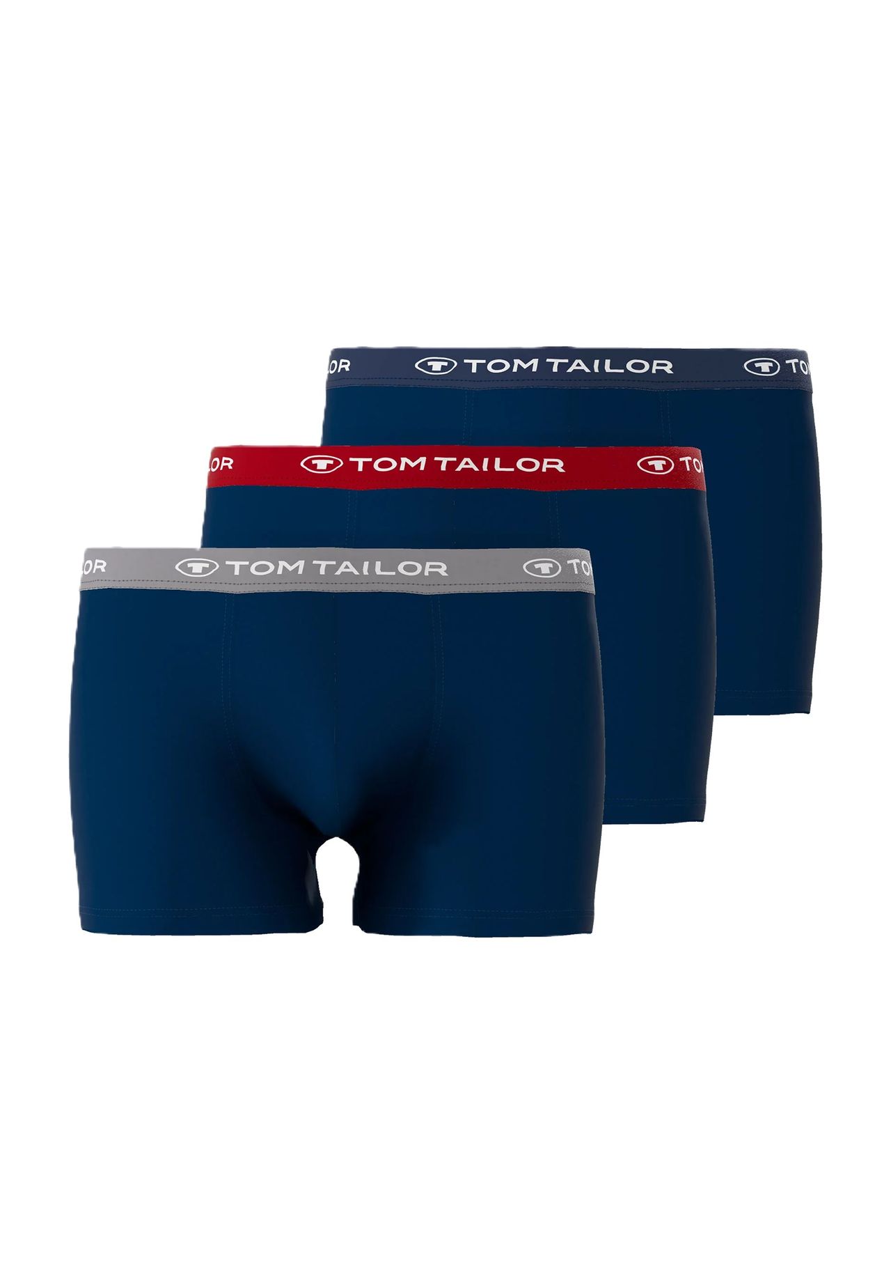 

Брюки, 3 шт, пояс с логотипом, мужские TOM TAILOR, цвет 638 Blue