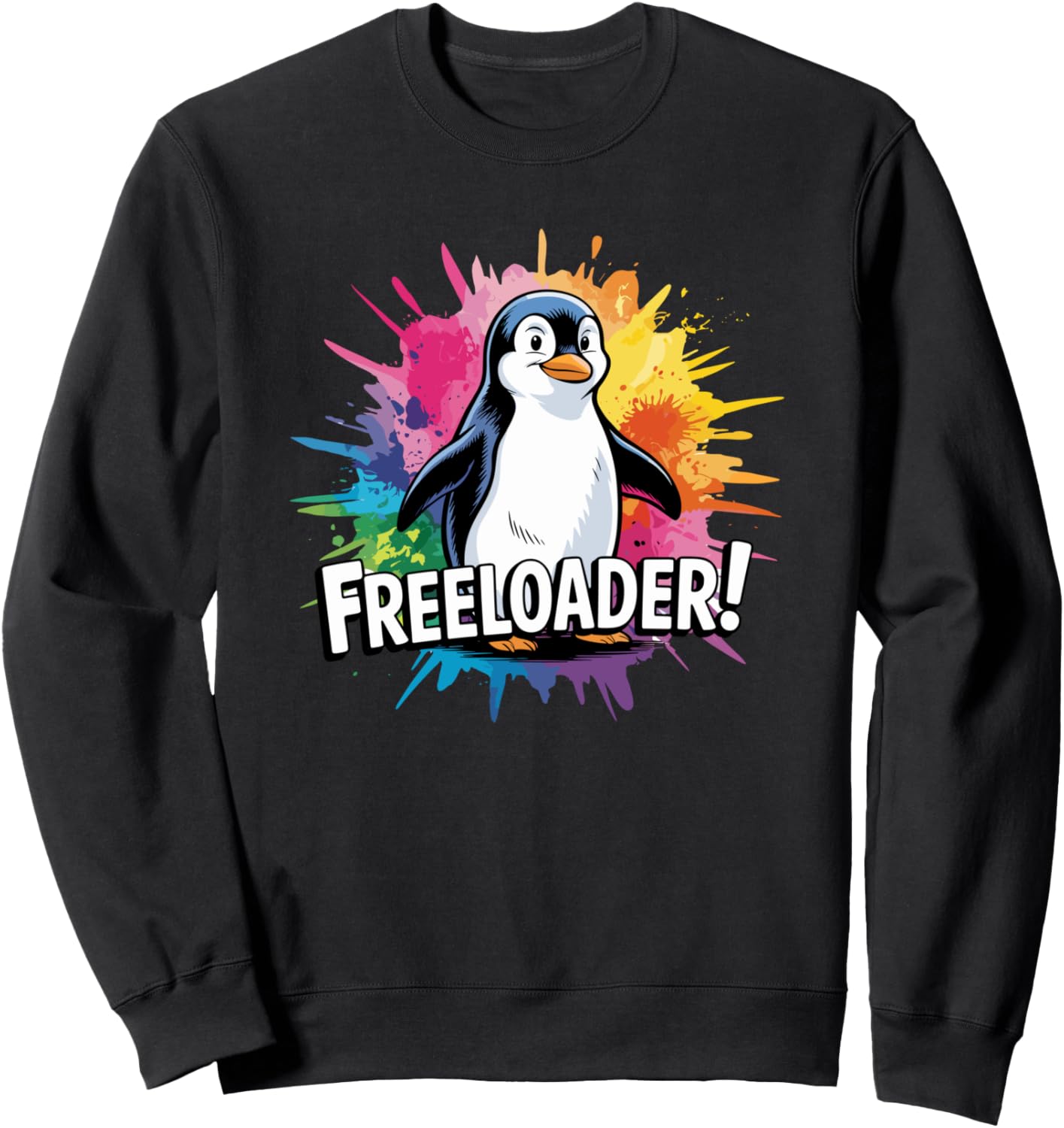 

Толстовка с надписью «Penguin Freelader Resist Political Sweatshirt» Penguin Lover Animal Rights - Dressedforduty, черный