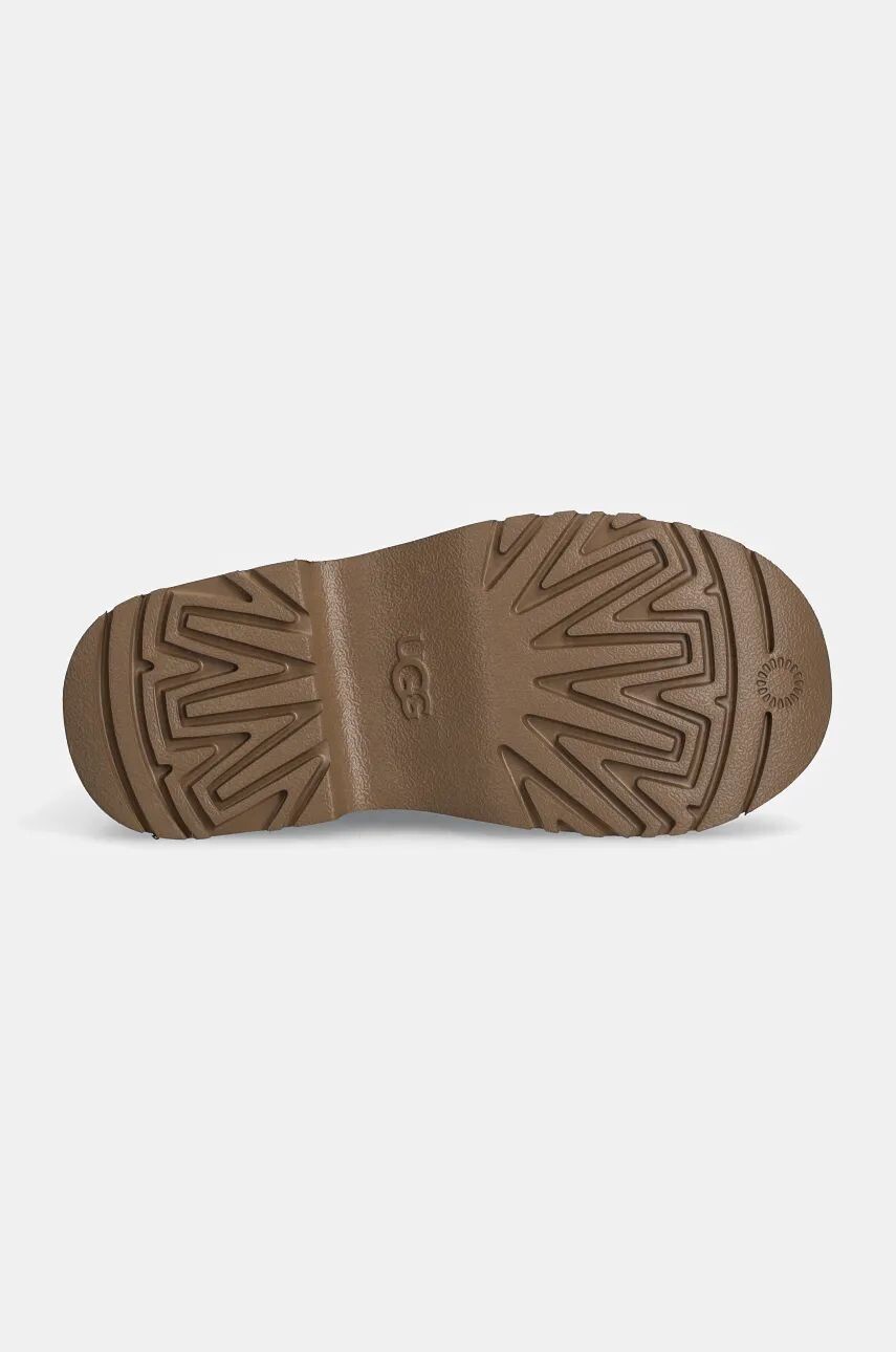 Детские зимние сапоги UGG KIDS CLASSIC ULTRA MINI NEW HEIGHTS, коричневый — фото 4