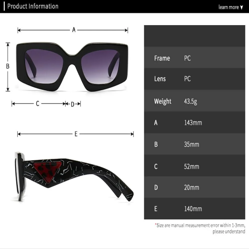 

Ретро женские солнцезащитные очки «кошачий глаз», современные мужские солнцезащитные очки с широкой оправой и защитой от УФ-излучения UV400 TYUVIVO, Black-pink