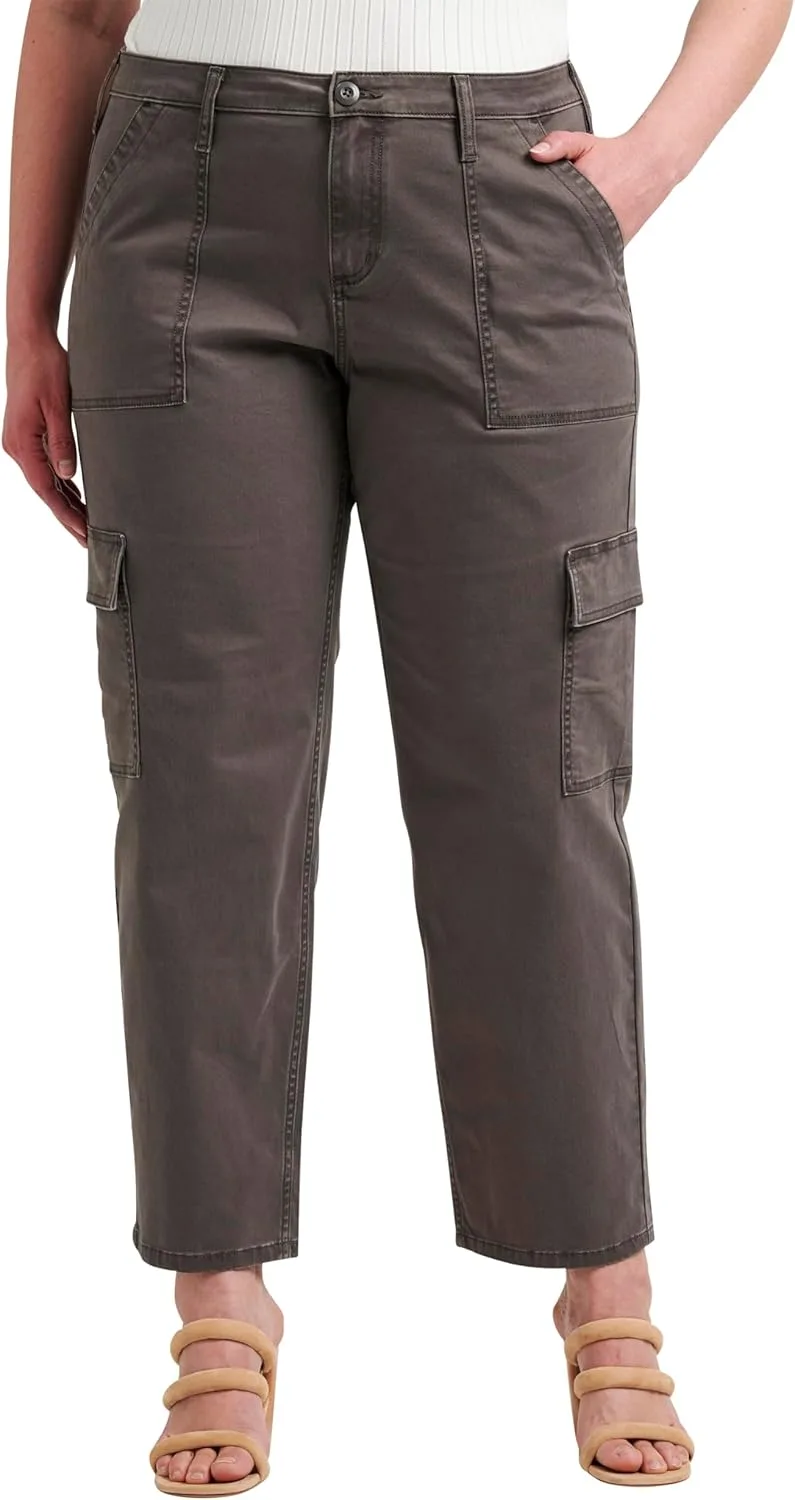 

Silver Jeans Co. Женские джинсы Suki Mid Rise Curvy Fit Straight Leg