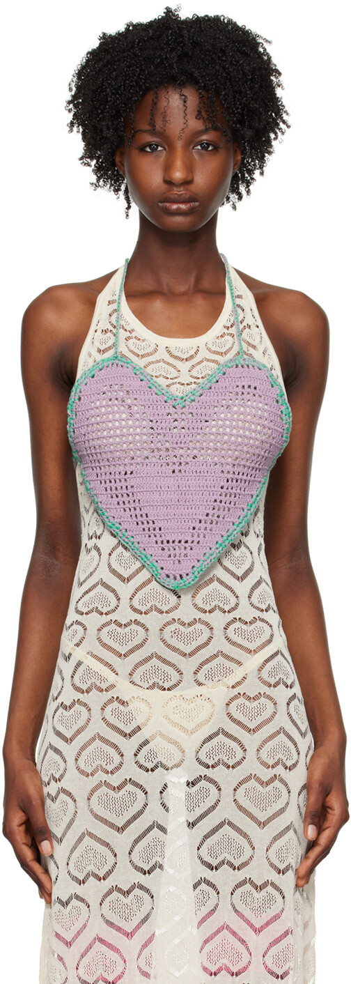 

Эксклюзивная майка SSENSE Purple Heart Marco Rambaldi
