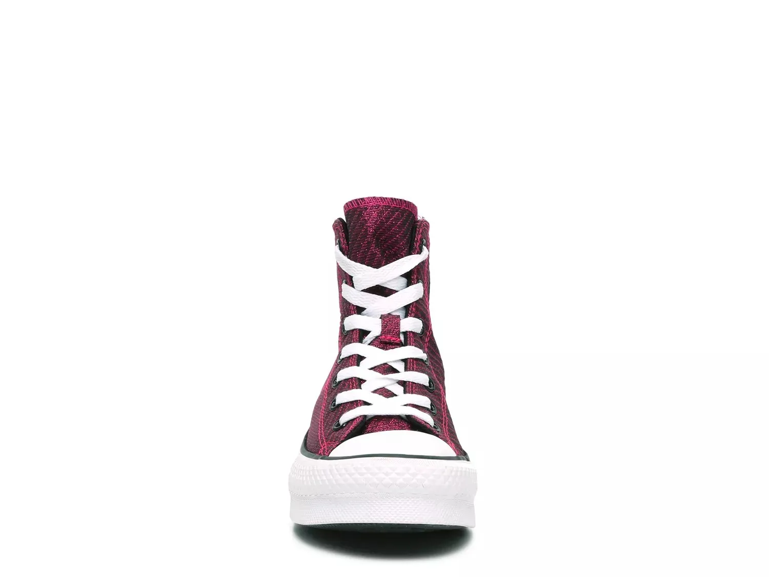 Кроссовки Converse Chuck Taylor All Star Lift Sparkle Platform Sneaker — детские, розовые — фото 2