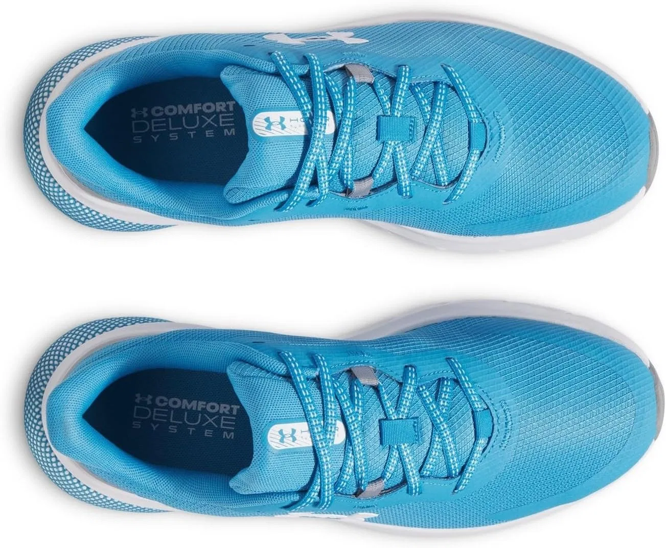 Мужские беговые кроссовки Under Armour UA Turbulence 2 RS, Ether Blue Steel White — фото 4