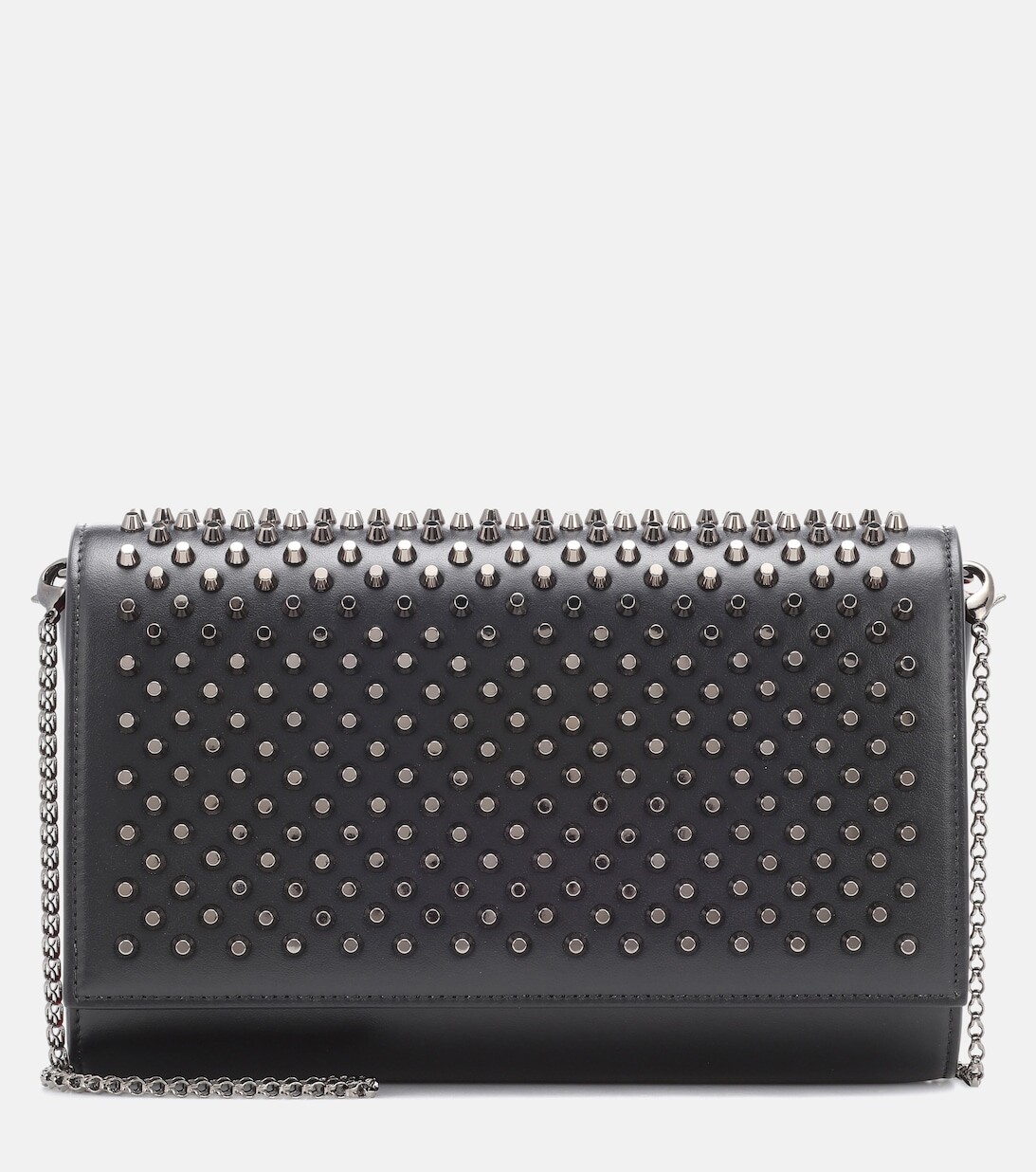 

Декорированный кожаный клатч Paloma Christian Louboutin, черный