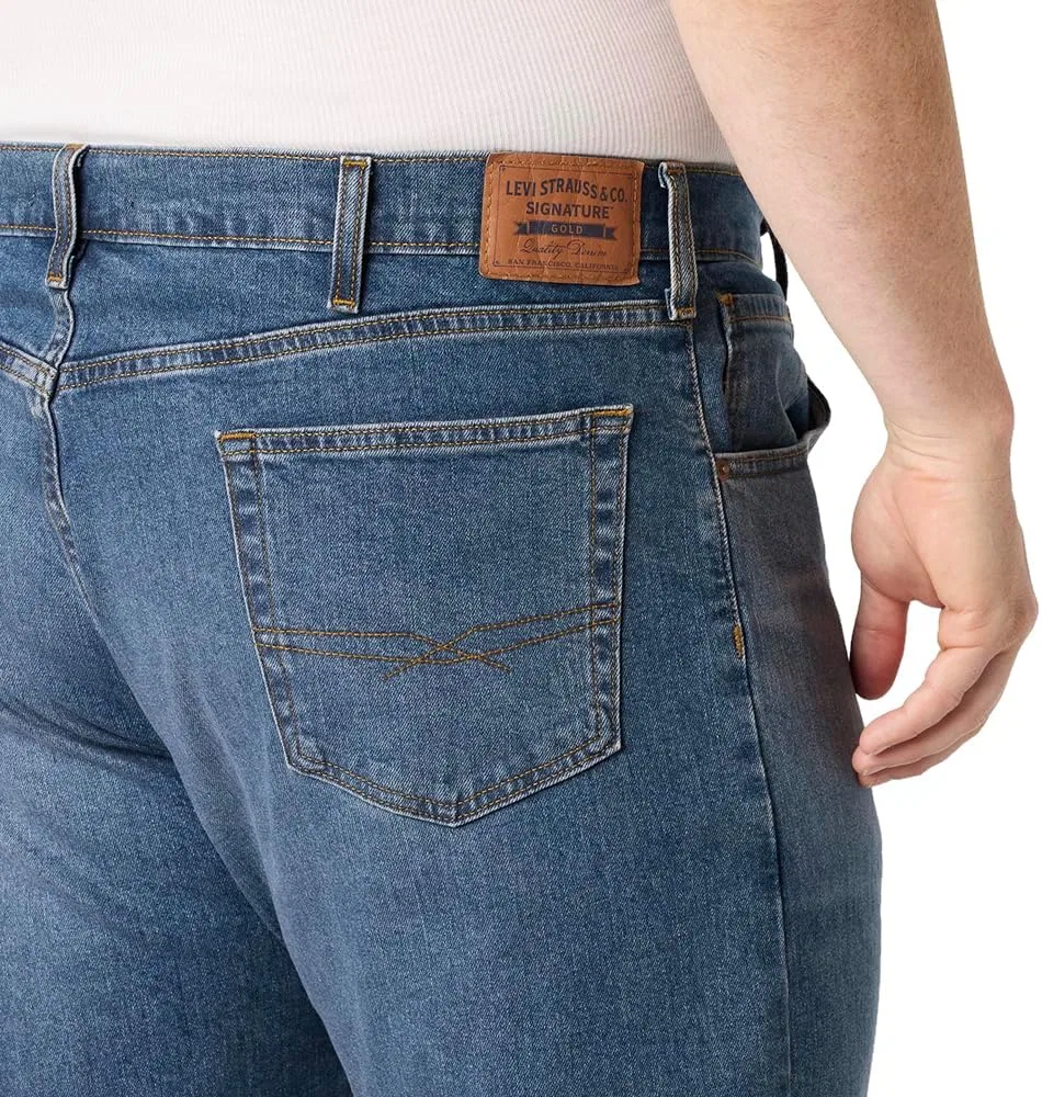 Джинсы клеш Levi Strauss Signature Gold, Cinder Peak — фото 4