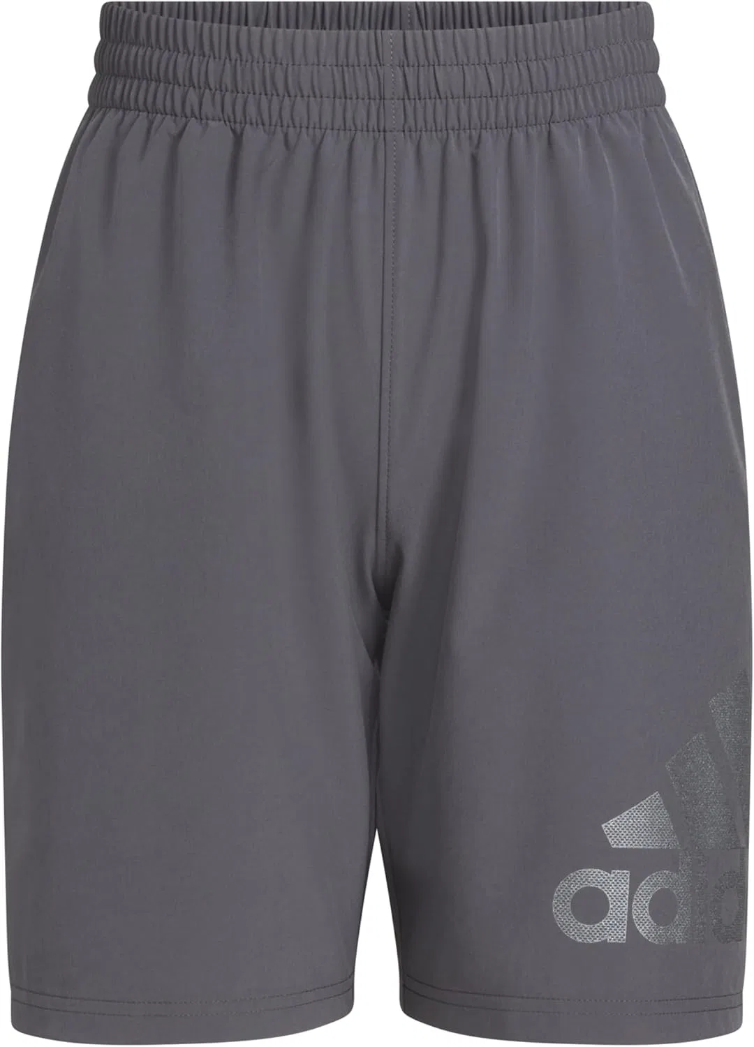 Детские спортивные шорты Adidas с эластичным поясом, модель Essential, темно-серый