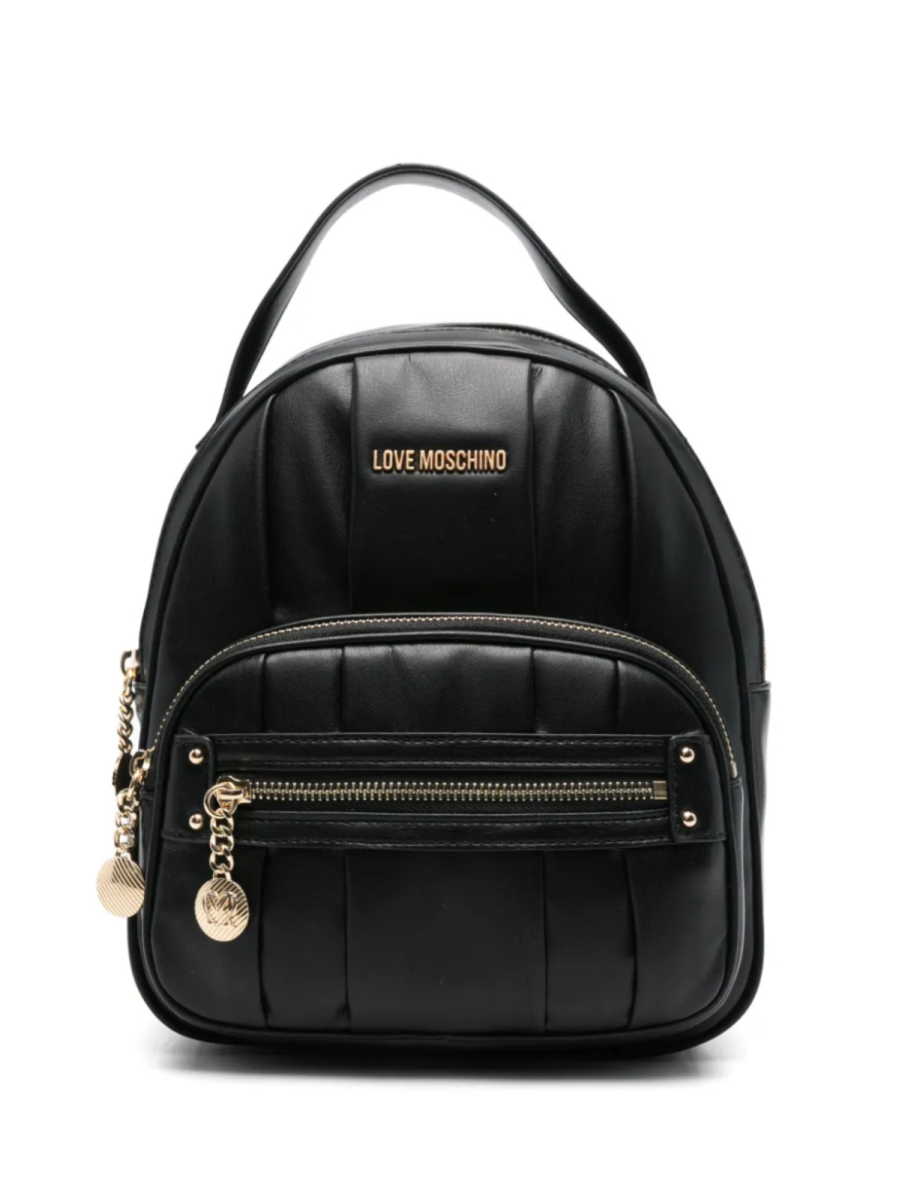

Рюкзак с логотипом Love Moschino, черный