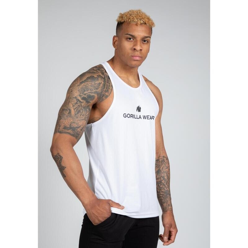 

Рубашка Muscle - Carter Stretch - Белая GORILLA WEAR, цвет weiss