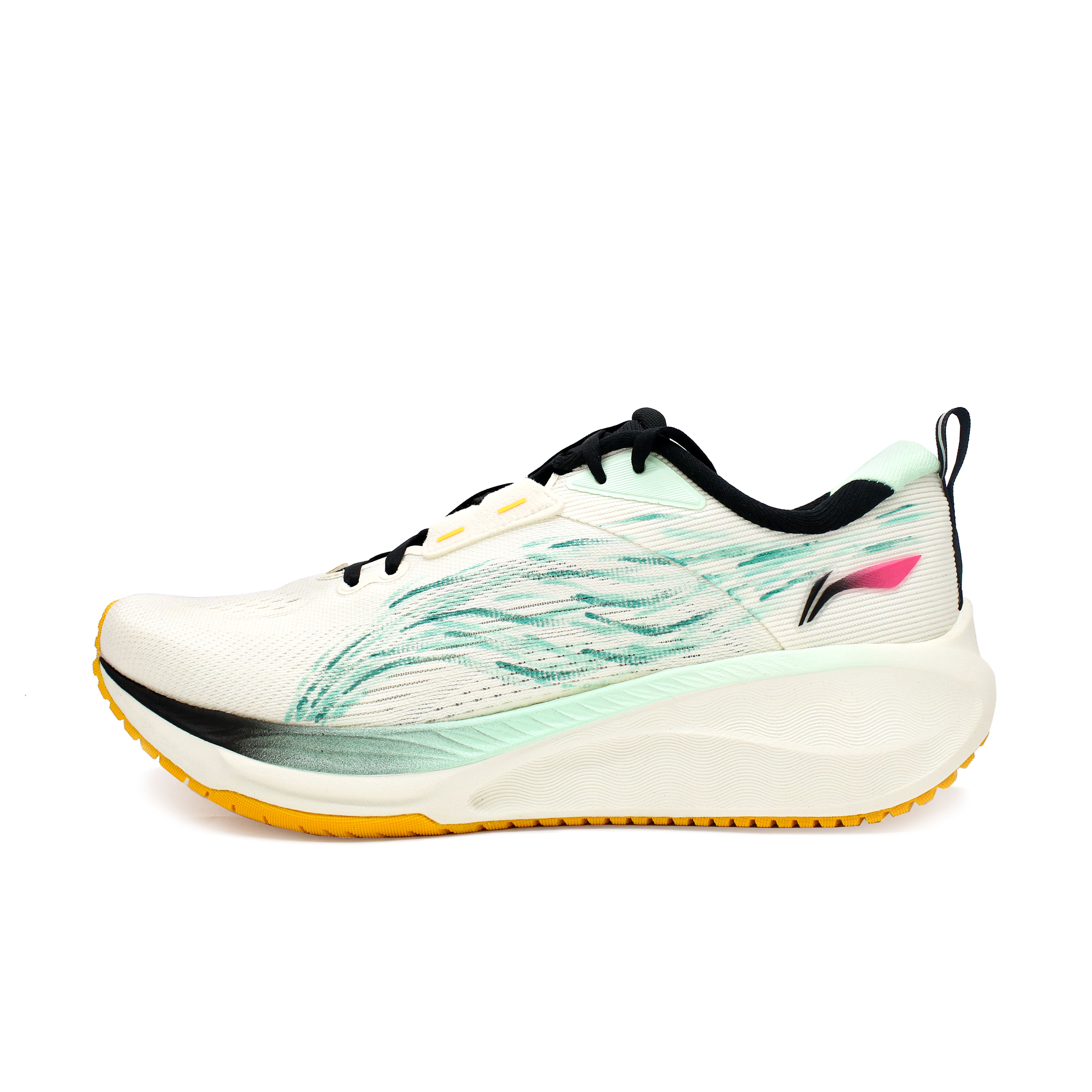 

Кроссовки мужские Wu Leaping 2.0 V2 с низким верхом LINING, Beige Green