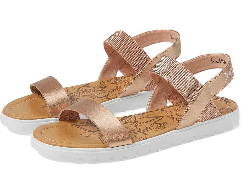 

Сандалии Blowfish Malibu Kids Pewett-K, цвет Rose Gold