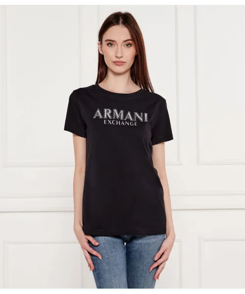 

Футболка Regular fit Armani Exchange, черный