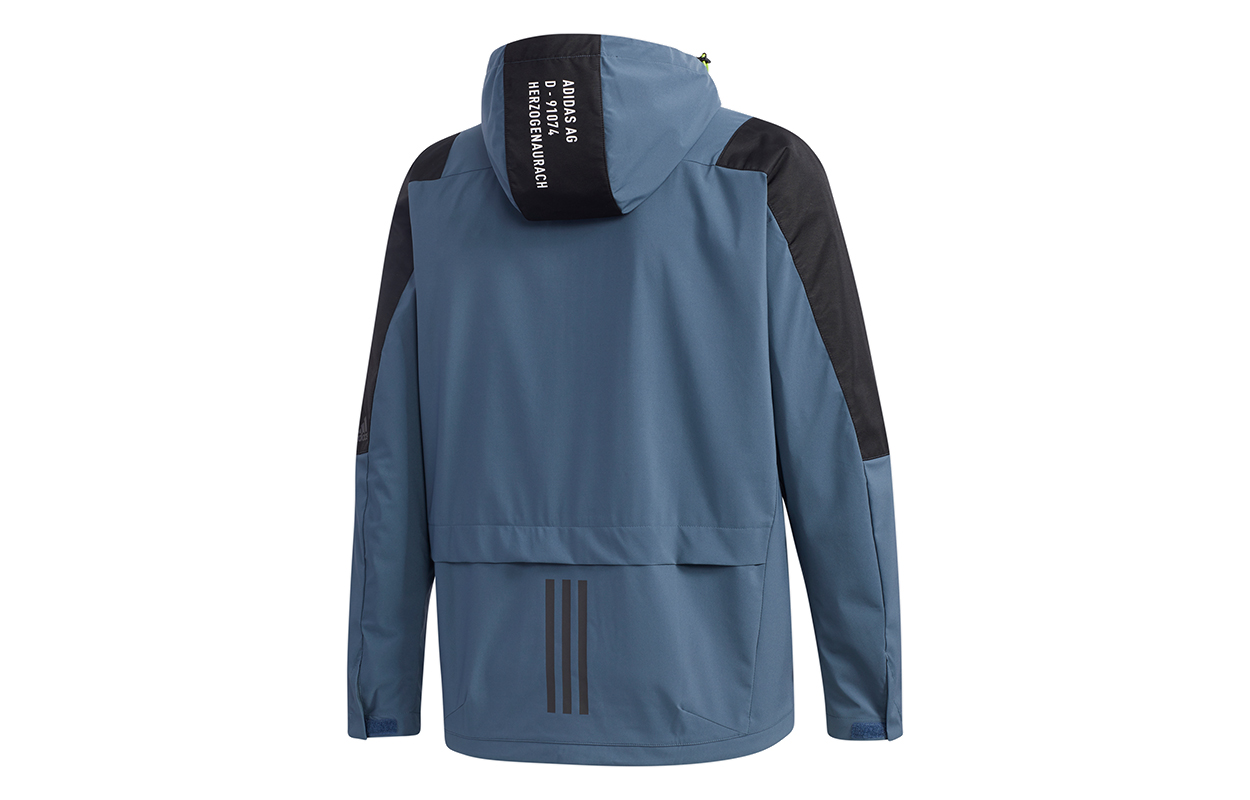 Куртка Adidas Legacy Blue, цвет Remnant Blue — фото 3