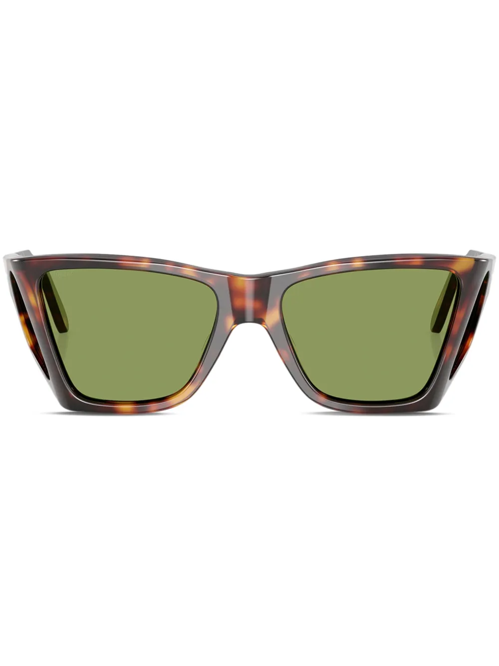 

Солнцезащитные очки в геометричной оправе Persol, коричневый