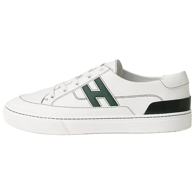 

HERMES Кроссовки для скейтбординга Deep Low, мужские, белые