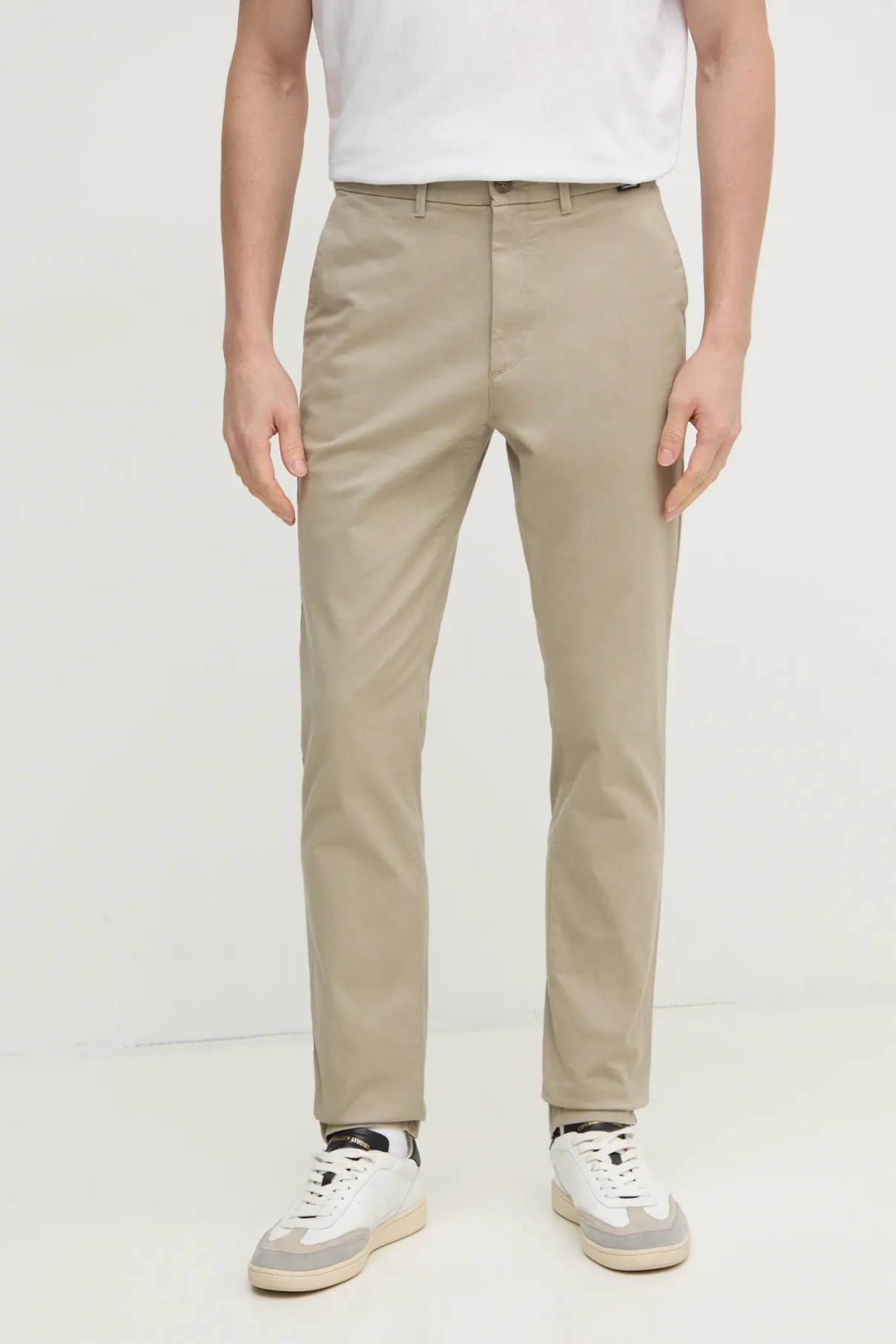 

Брюки Calvin Klein, бежевый
