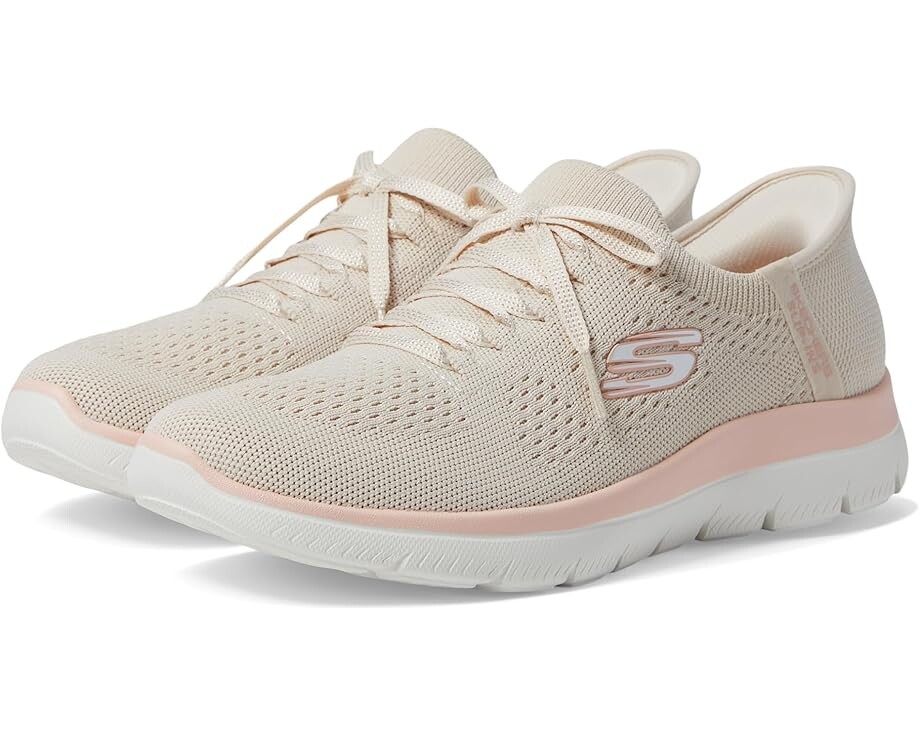 

Кроссовки SKECHERS Summit New Daily Hands Free Slip-Ins, цвет Natural Pink