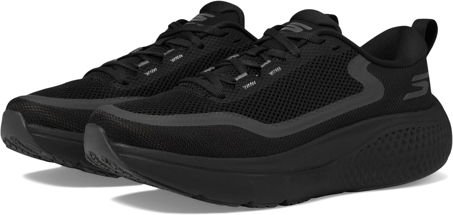 

Кроссовки SKECHERS Go Run Supersonic Max, цвет Black/Black