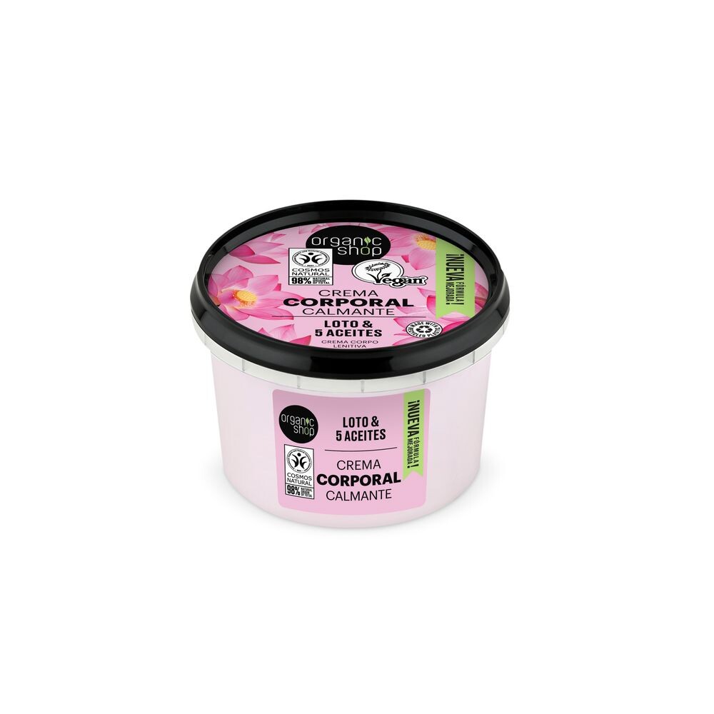 

Увлажняющий крем для тела Crema Corporal Calmante Loto Organic Shop, 250 мл