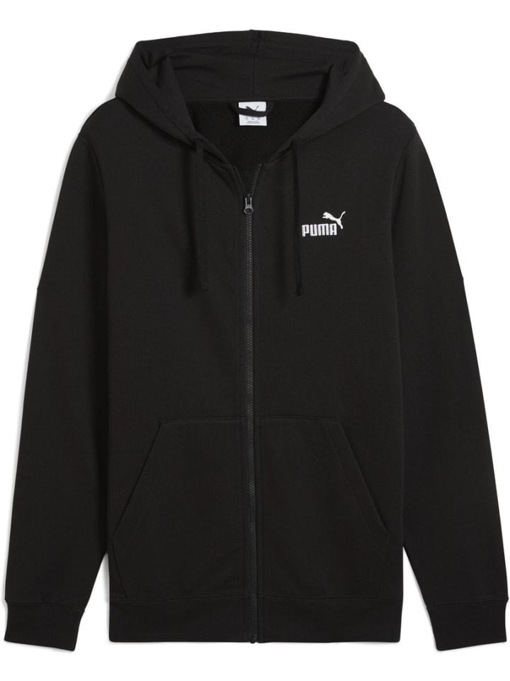 

Puma Куртка "ESS No.1 Logo Full-Zip Hoodie FL" черного цвета