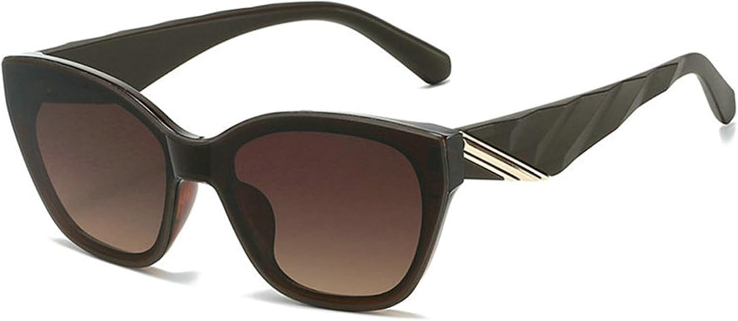 

Willochra Модные солнцезащитные очки «кошачий глаз» большого размера для женщин, для активного отдыха, защита от УФ-излучения UV400, ретро, ​​черные, для мужчин, трендовые квадратные солнцезащитные очки, C3