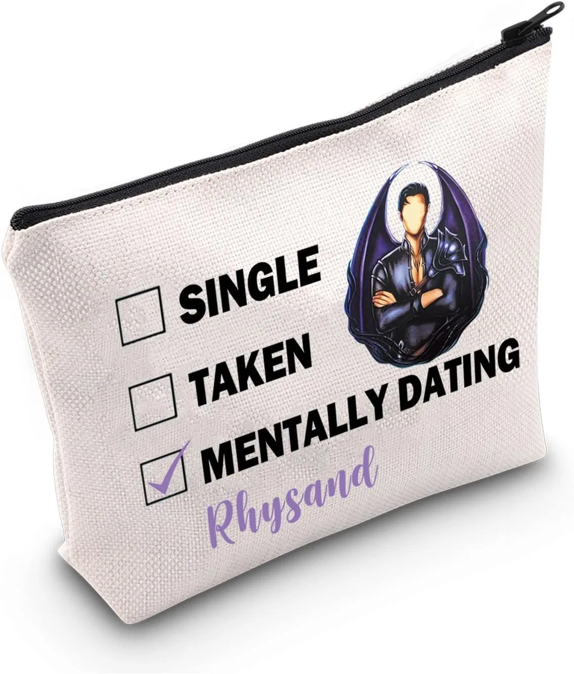 Косметичка «Mentally Dating Rhysand» по мотивам книги «Двор шипов и роз» Generic, Mentally Dating Rhysand