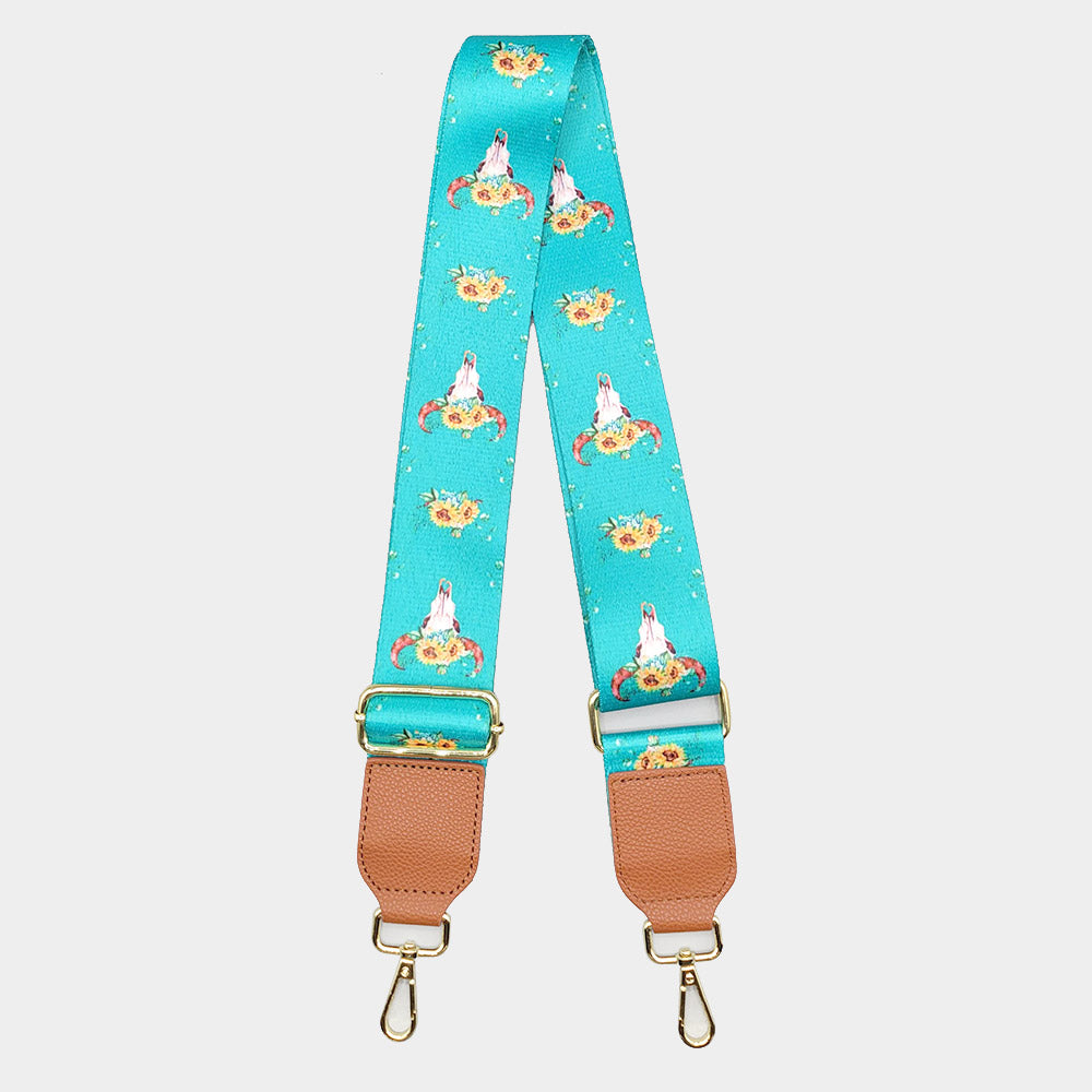 

Сумка с ремешком в виде головы быка FASHNZFAB, синий