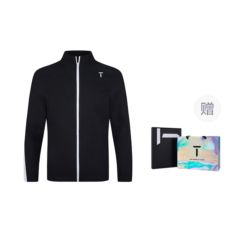 

EUROPEAN TOUR Куртка осенняя мужская, Black-Increase Box Shopping Bag