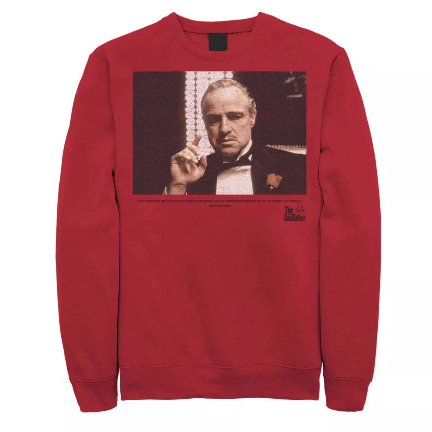 

Мужской свитшот The Godfather The Don Licensed Character