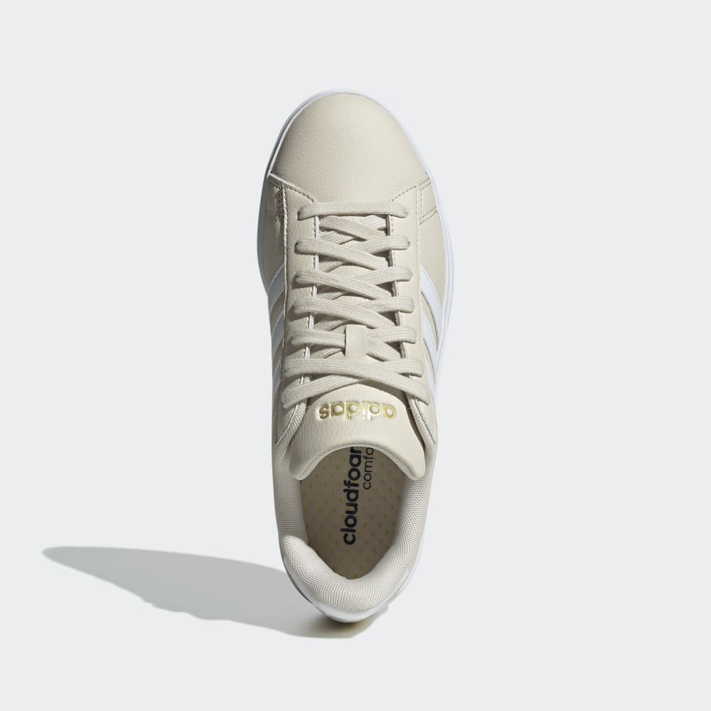 Кроссовки Adidas GRAND COURT 2.0 SHOES, цвет Alumina/Cloud White/Gold Metallic — фото 2