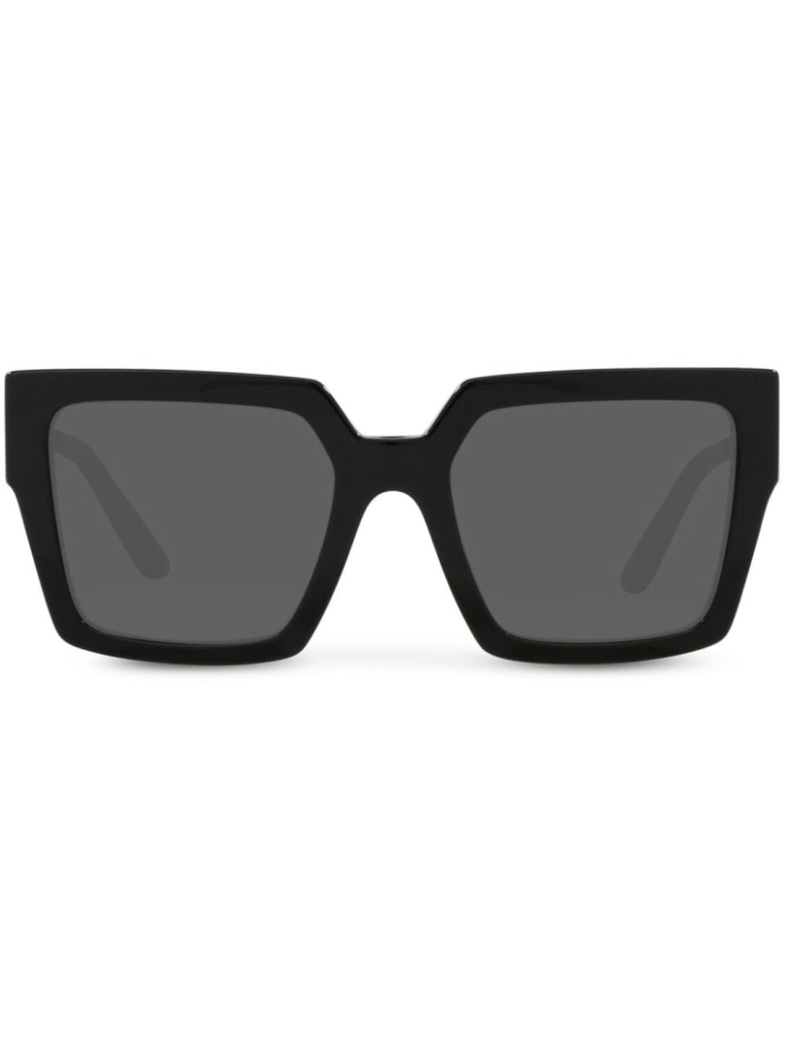 

Dolce & Gabbana Eyewear солнцезащитные очки в квадратной оправе с бусинами, черный