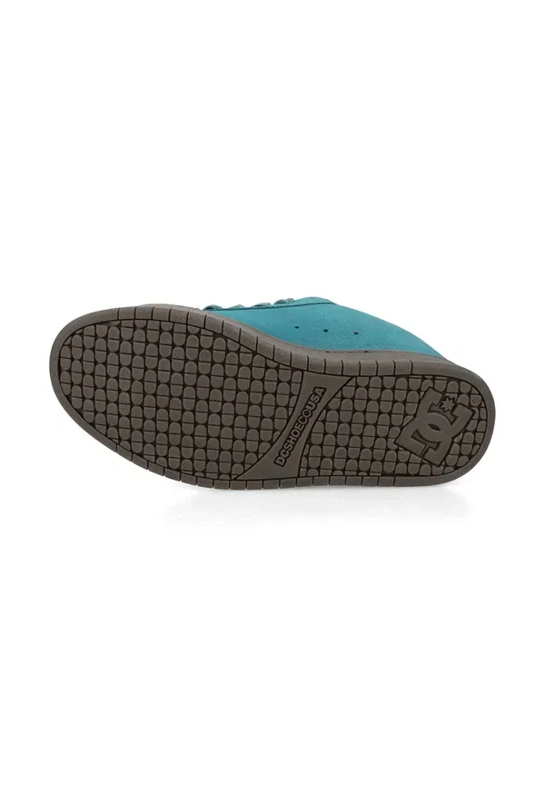 Кроссовки для скейтбординга Court Graffik Dc Shoes, бирюзовый/желтый — фото 3