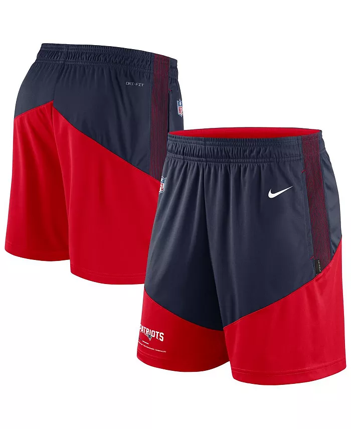

Мужские шорты для тренировок New England Patriots Primary Lockup в синем и красном цветах Nike