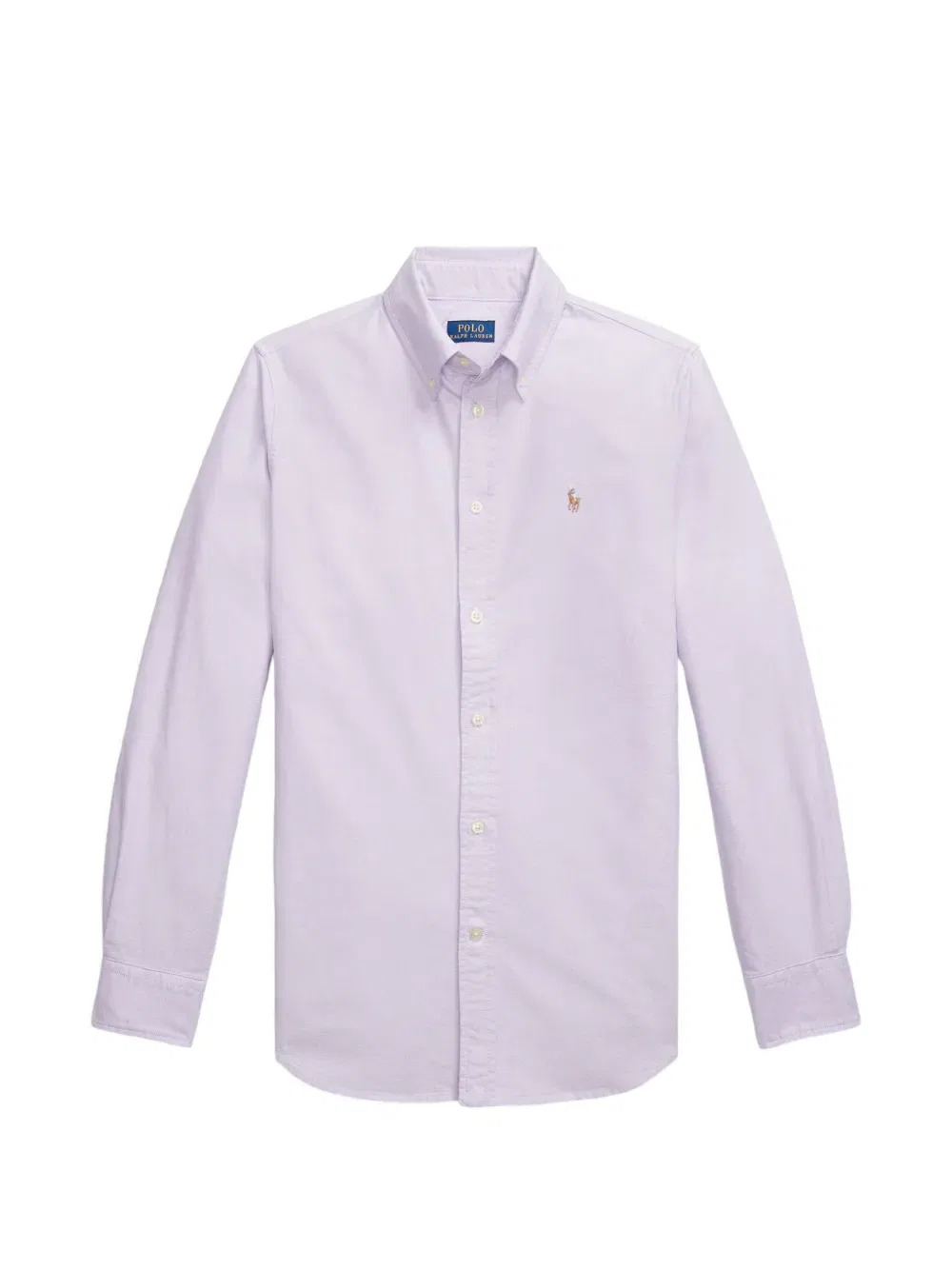 Хлопковая рубашка поло с изображением пони Polo Ralph Lauren, фиолетовый