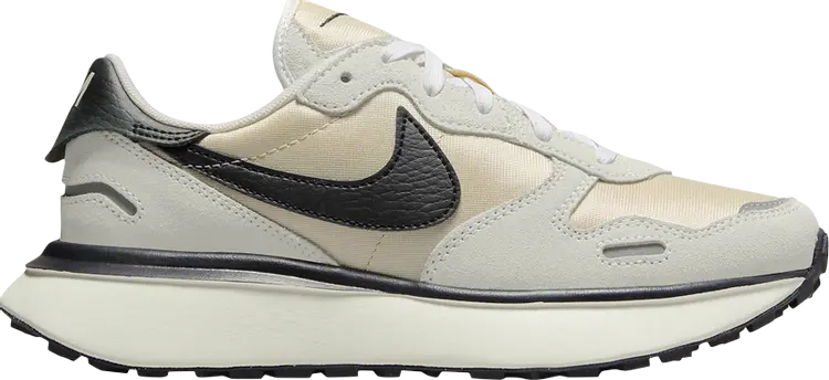 Кроссовки Wmns Phoenix Waffle 'Summit White Black', кремовый