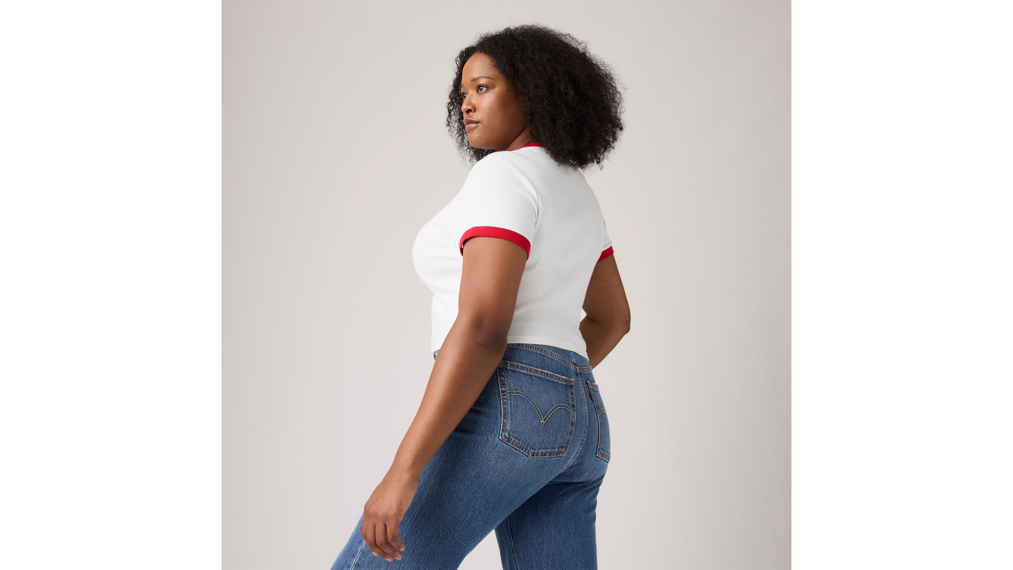 

Футболка Ringer с графическим принтом Essential Sporty Levi's, цвет White