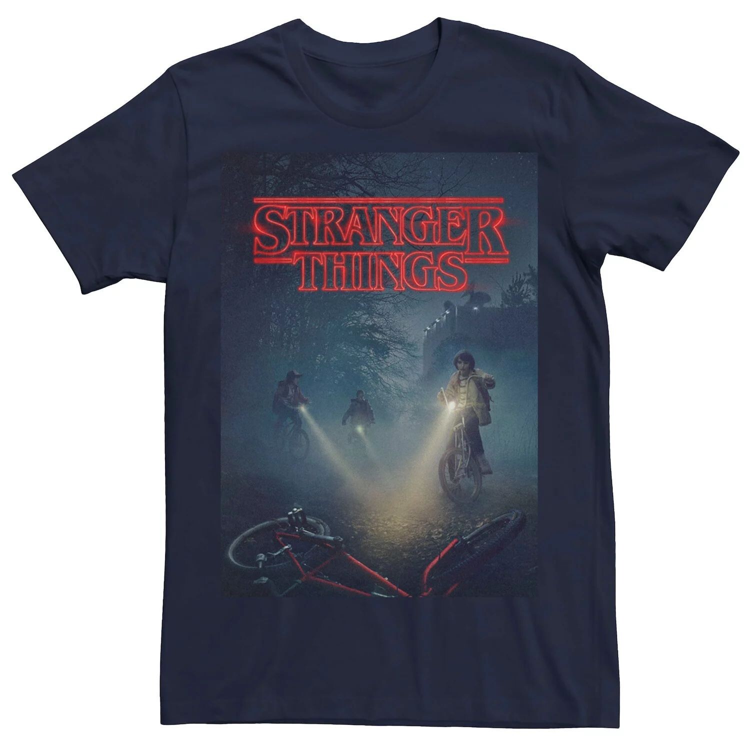 

Мужская футболка с плакатом Stranger Things Will Is Missing Licensed Character