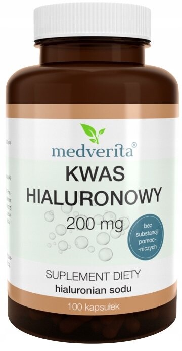 

БАД Медверита Гиалуроновая кислота 200 мг, 120 капс Medverita