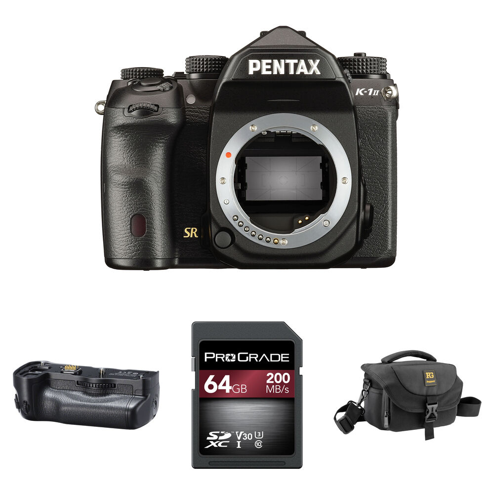 

Зеркальная камера Pentax K-1 Mark II DSLR Camera Body with Battery Grip Kit