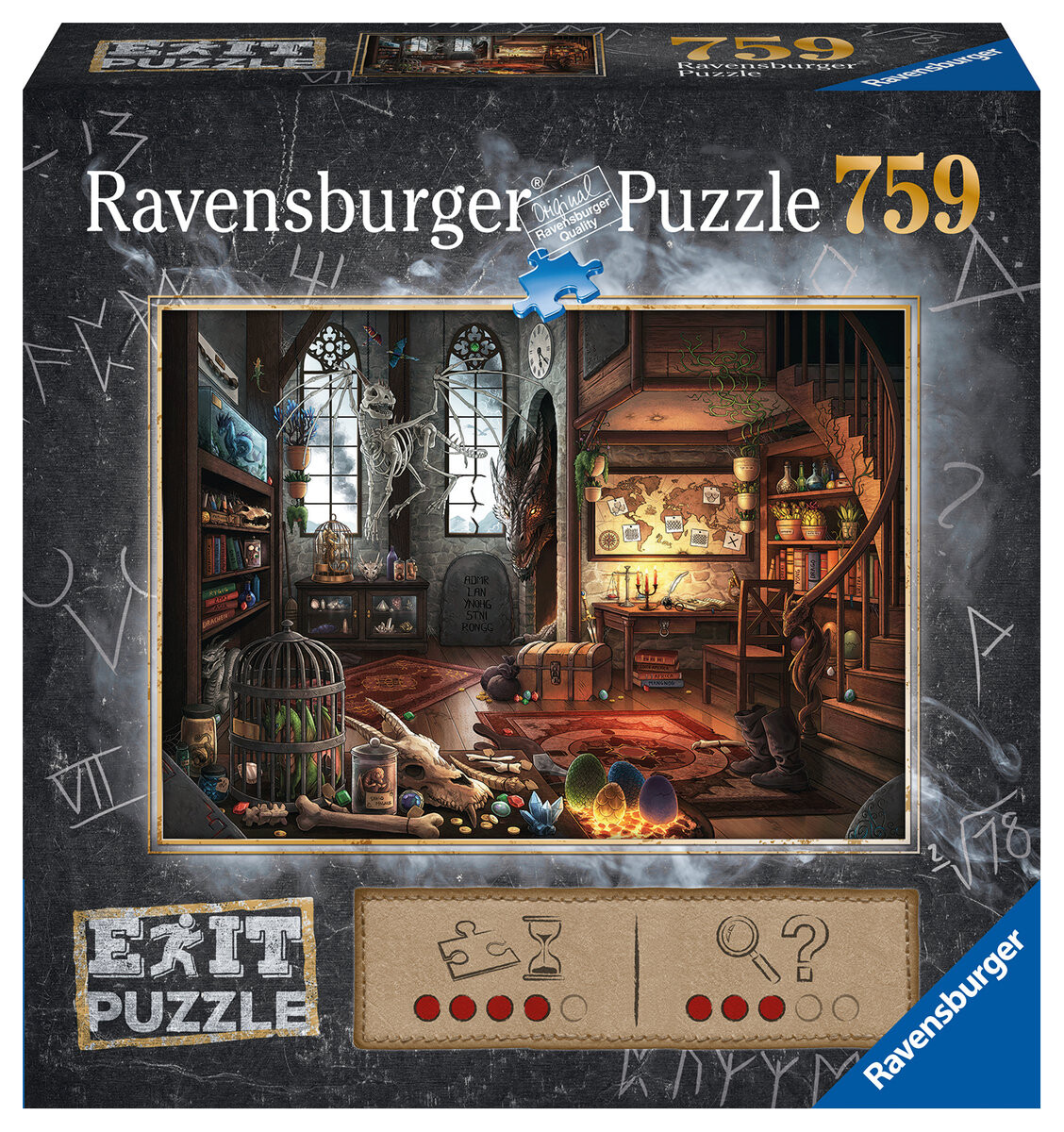 

Равенсбургер, пазл, Выход, Лаборатория Волшебника, 759 шт. Ravensburger