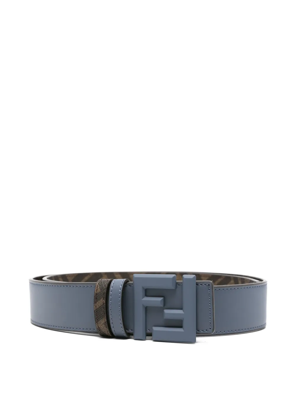 

Ремень с логотипом ff FENDI, коричневый